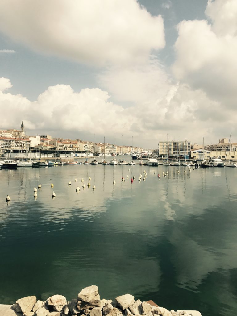 Hôtel Orque Bleue vue de Sète